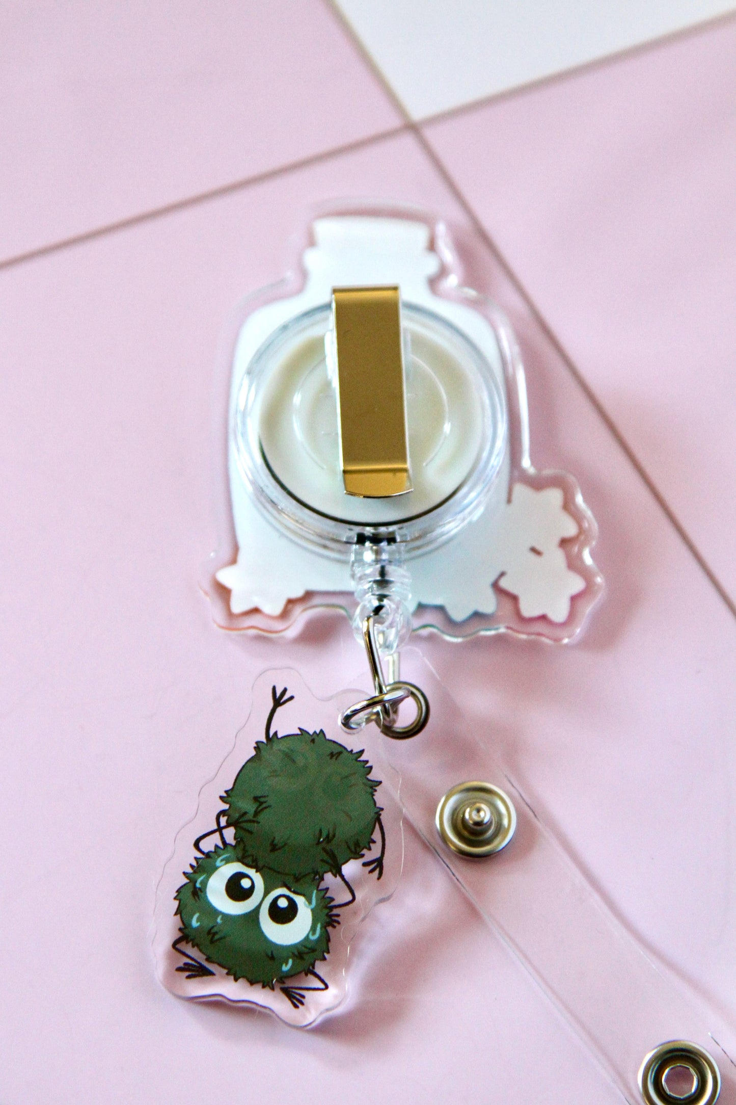 Candy Soots Retractable Badge Reel