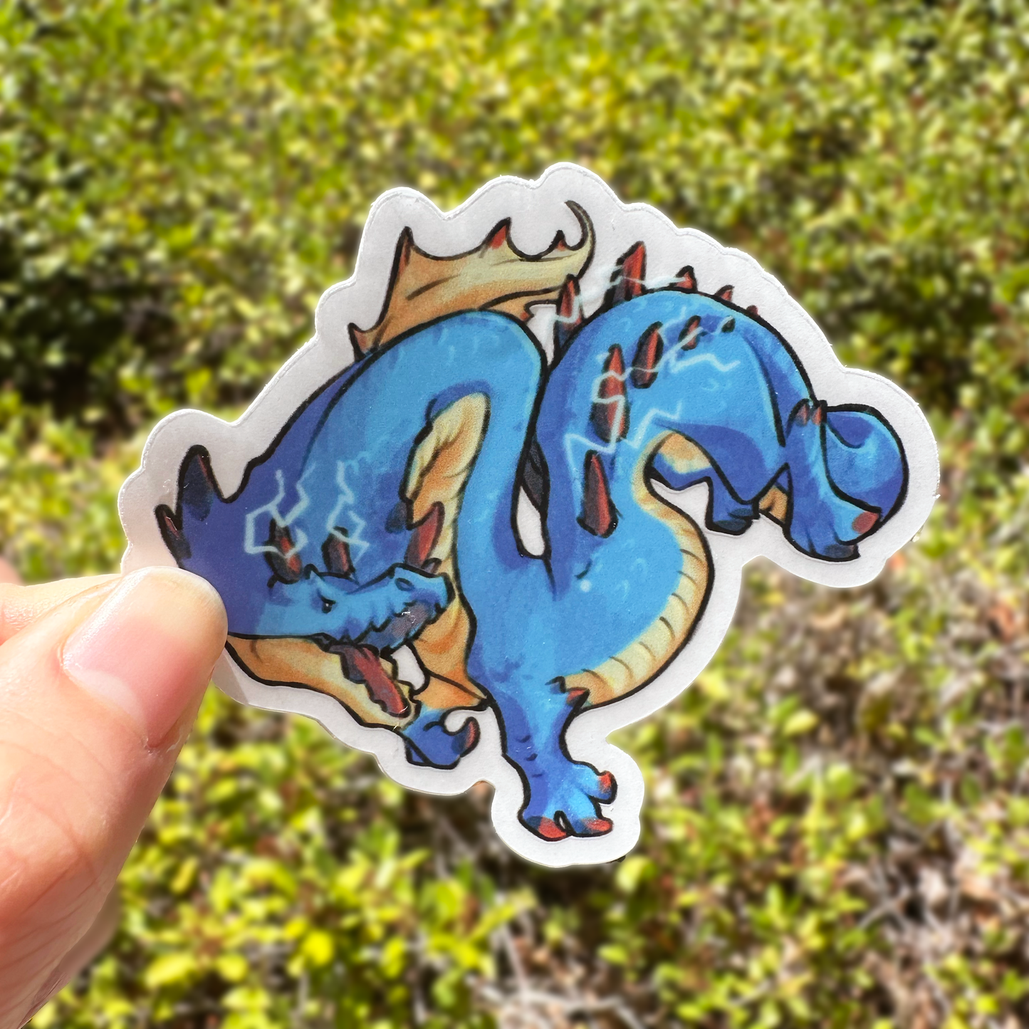 Lagiacrus Clear Sticker