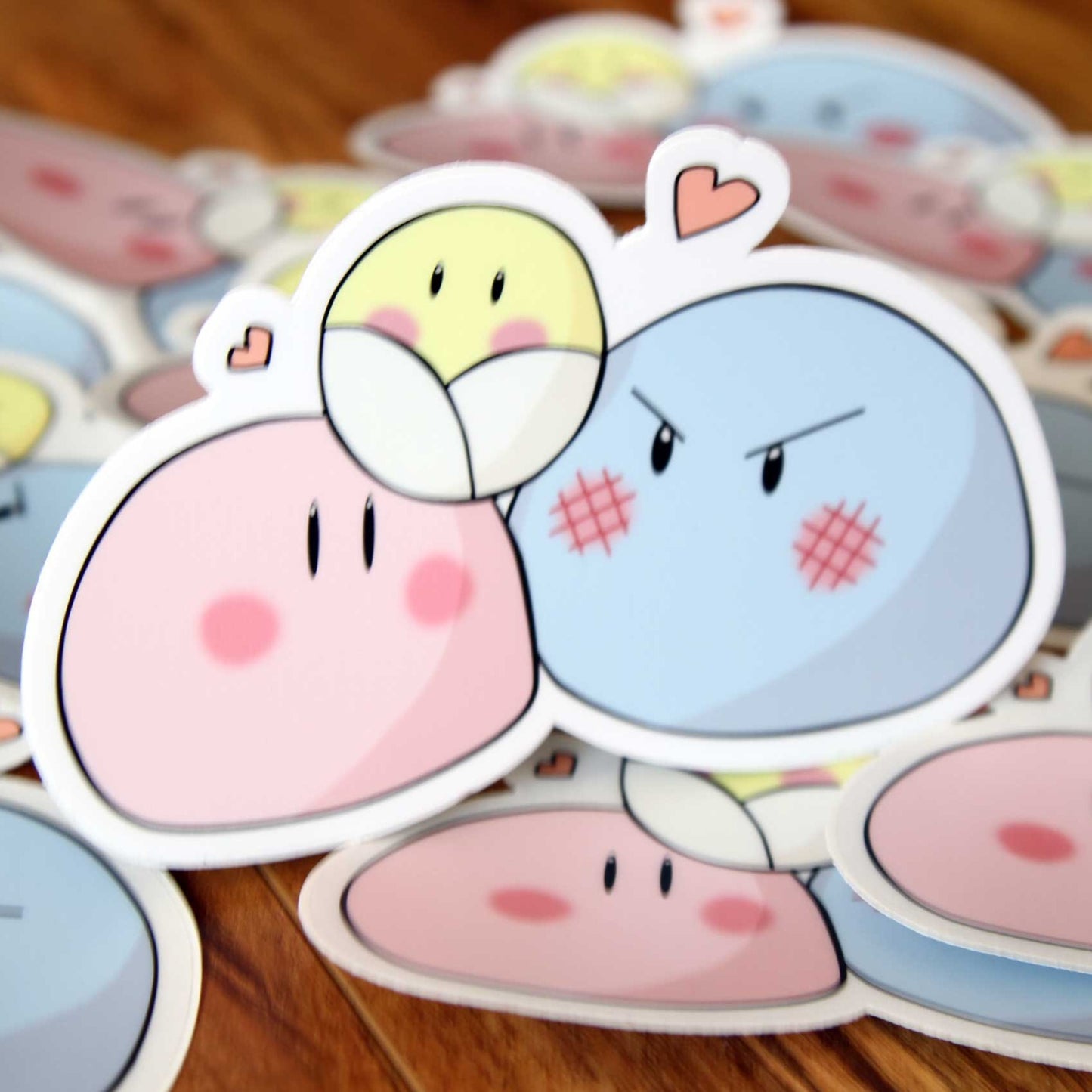 Dango Kazoku Giant Sticker - Art By Linai
