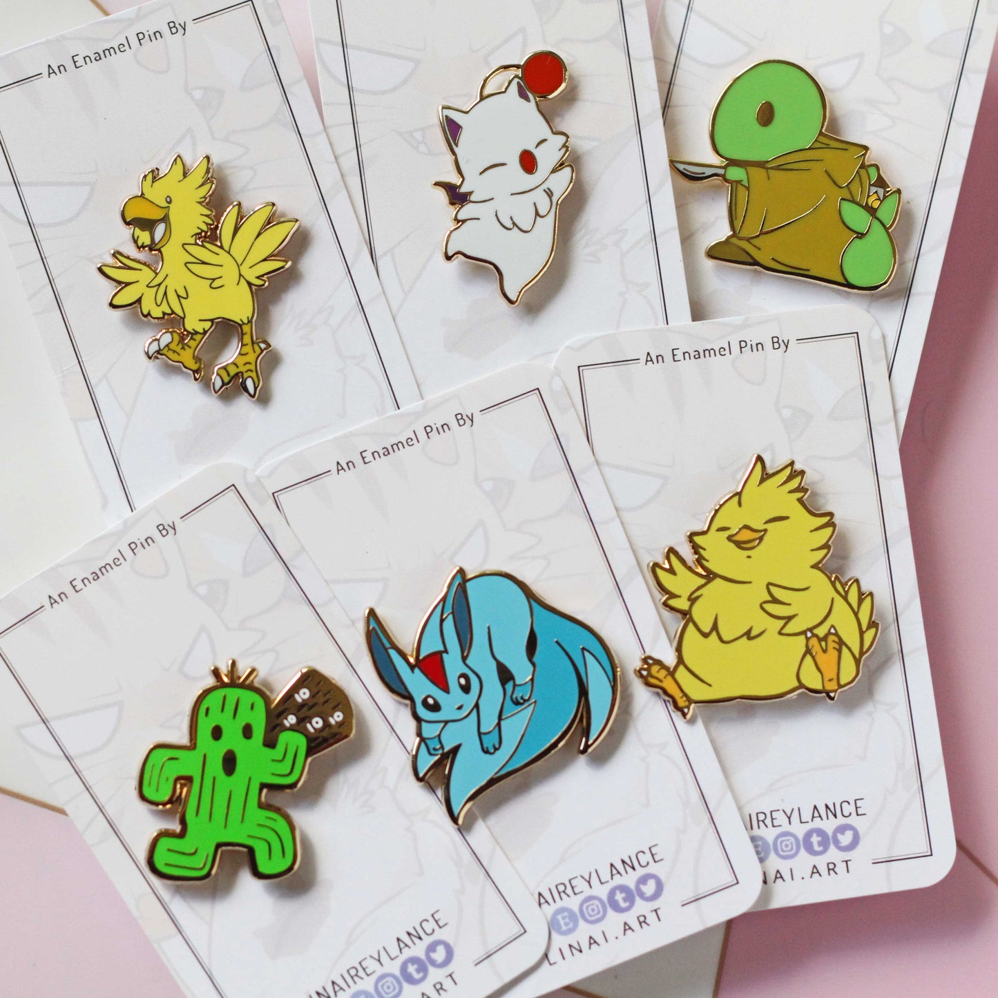 Fat Chocobo - Final Fantasy Enamel Pin