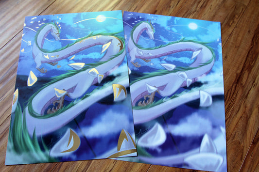 Haku Spirited Away Print - Art By Linai