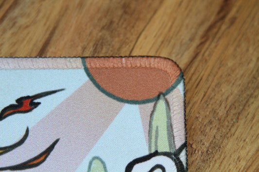 Howling Moon Mousepad - Art By Linai