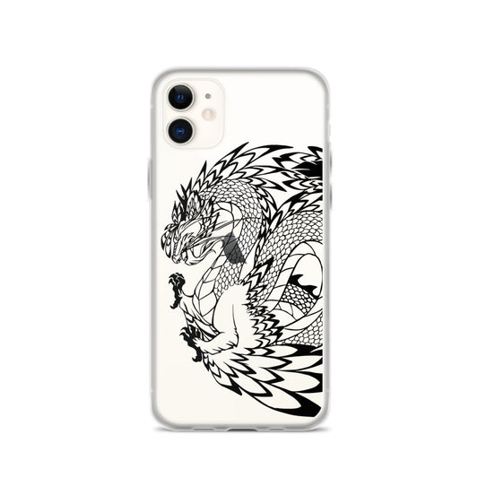 Tai, Wind Dragon iPhone Case - Art By Linai