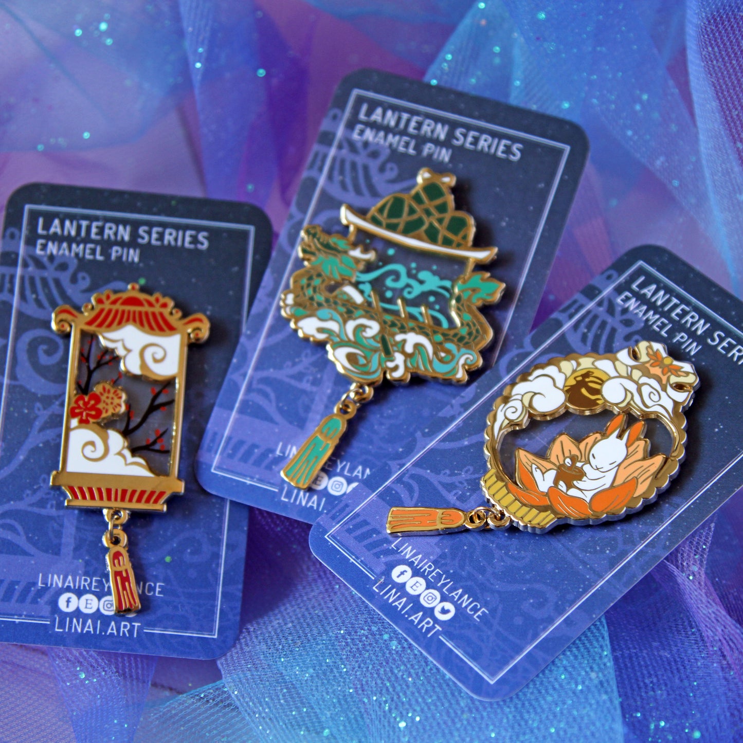Lantern Series Pin Set