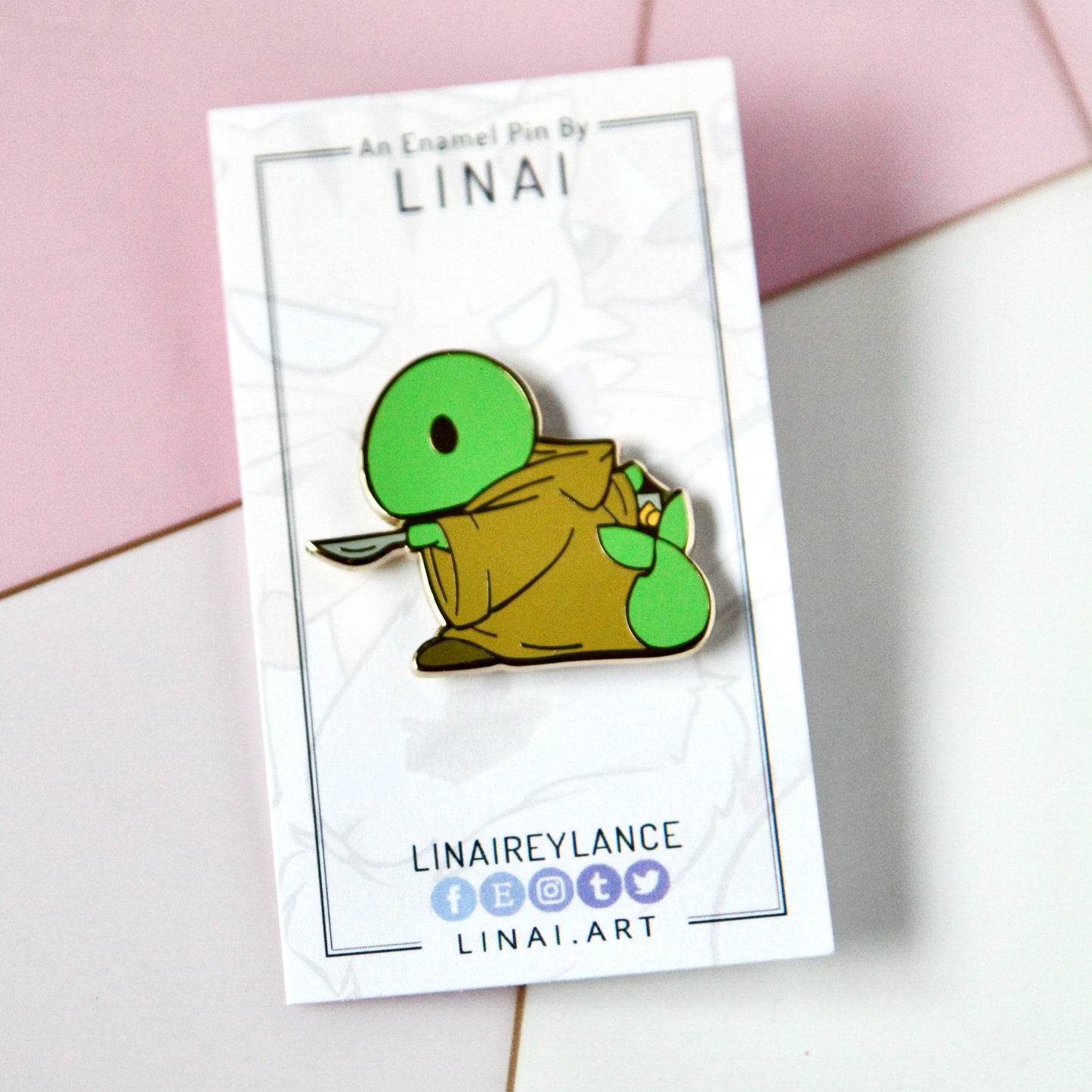 Cactuar - Final Fantasy Enamel Pin