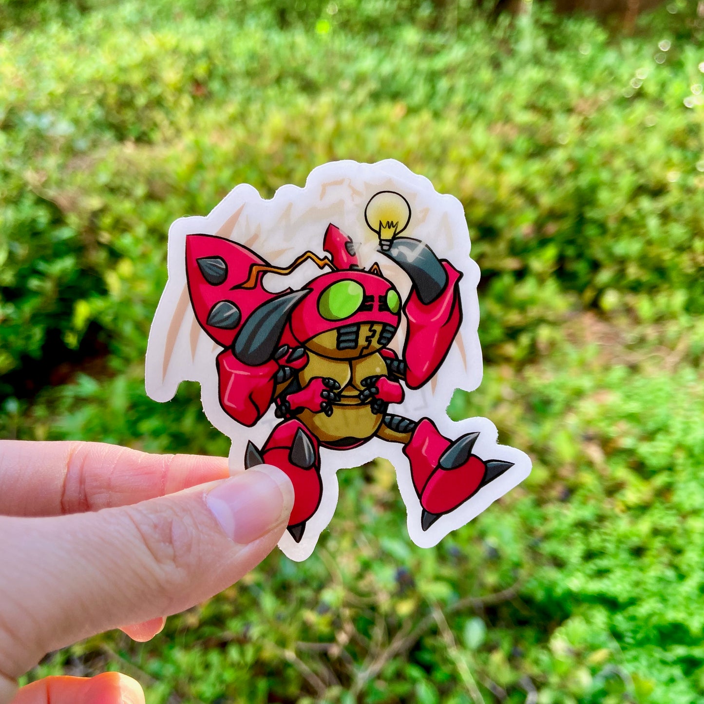 Digimon Clear Stickers