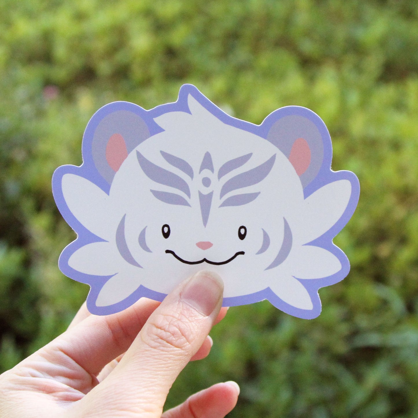 Tilty Smile Window Cling