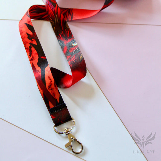 TOTK Demon Dragon Breakaway Lanyard