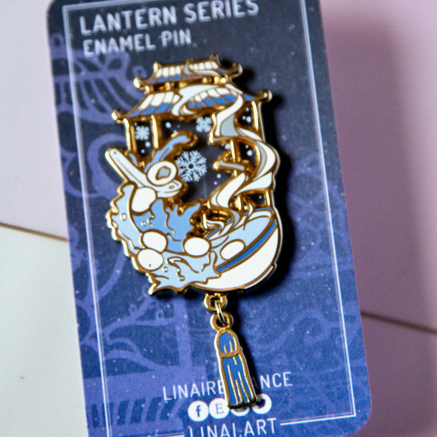 Winter Solstice Lantern Enamel Pin