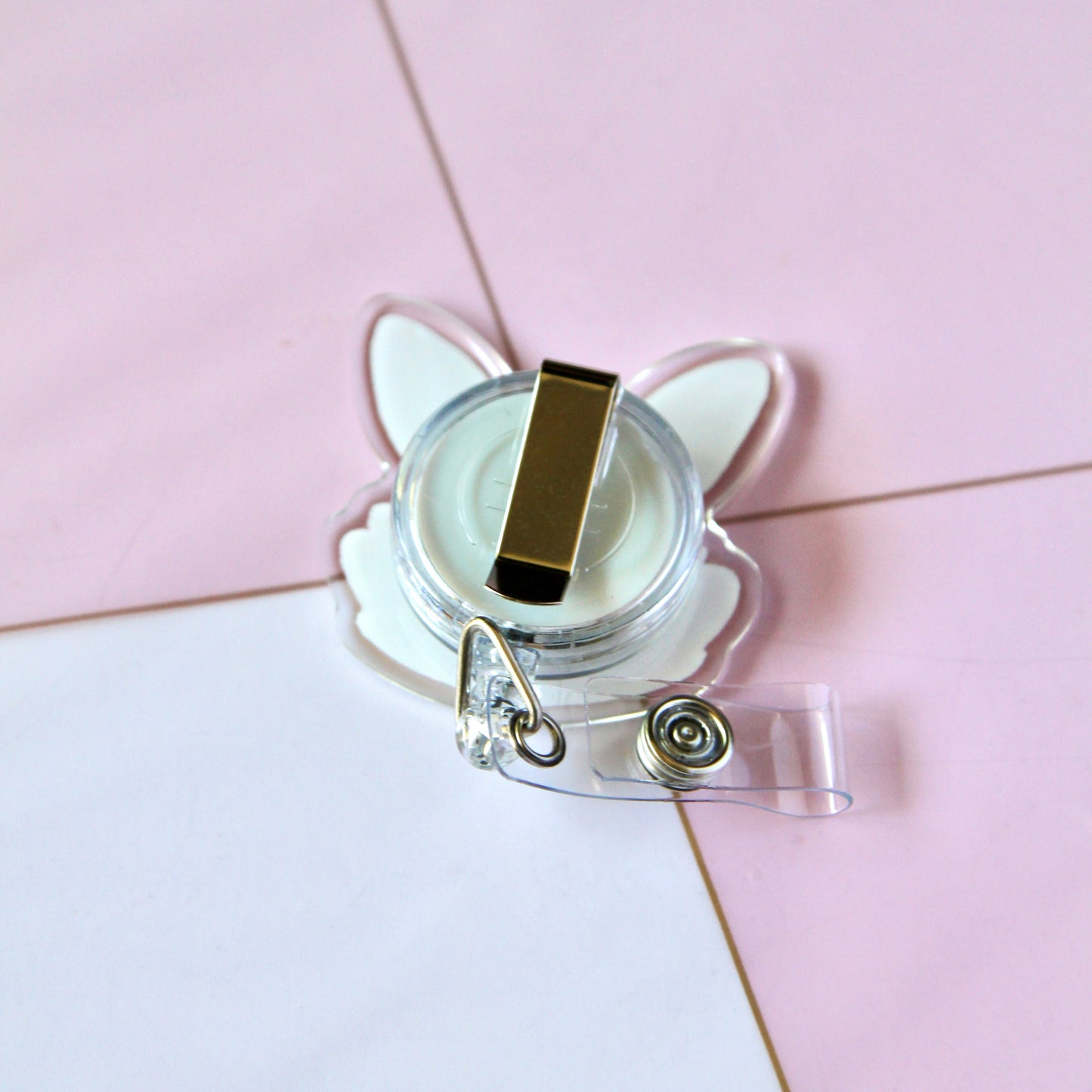 Dutch Bunny Retractable Badge Reel