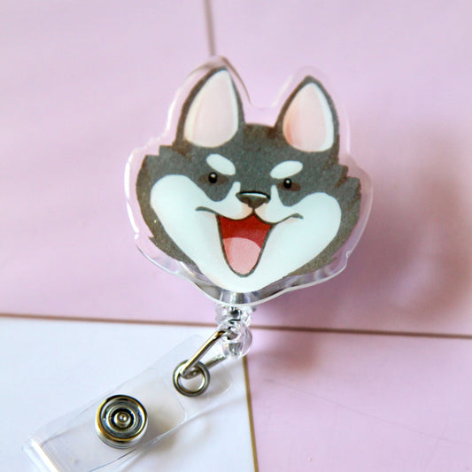 Klee Kai Retractable Badge Reel