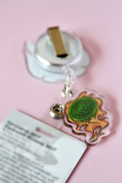 Okami Retractable Badge Reel