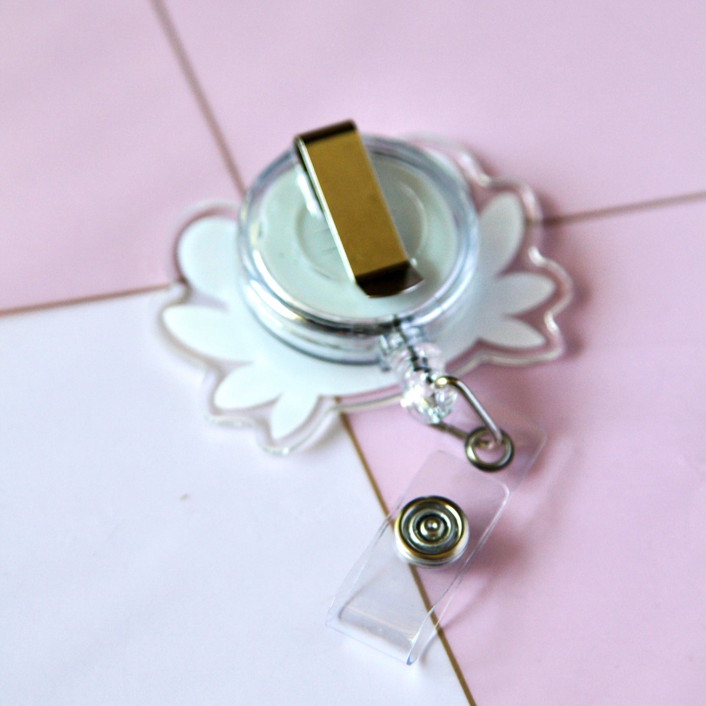 Tilty Weh Retractable Badge Reel