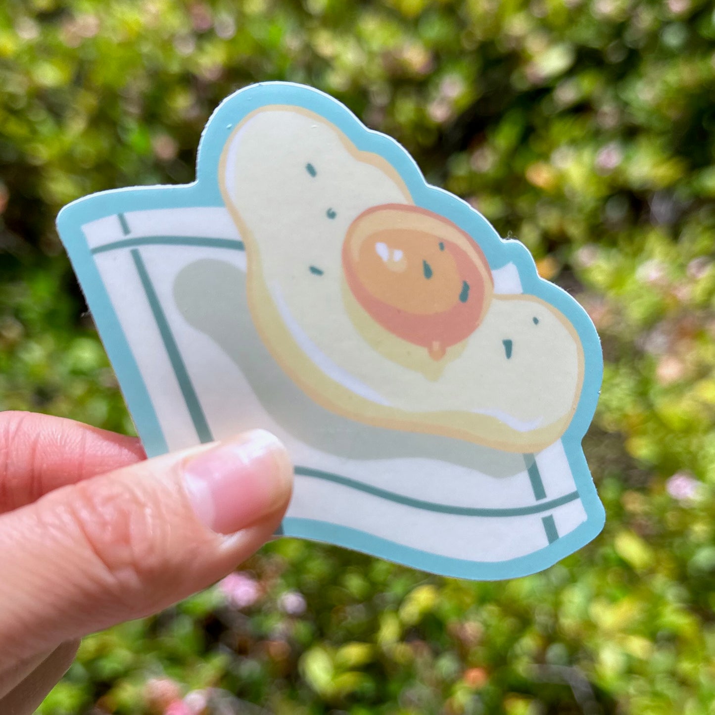 Mondstadt Fried Egg Sticker