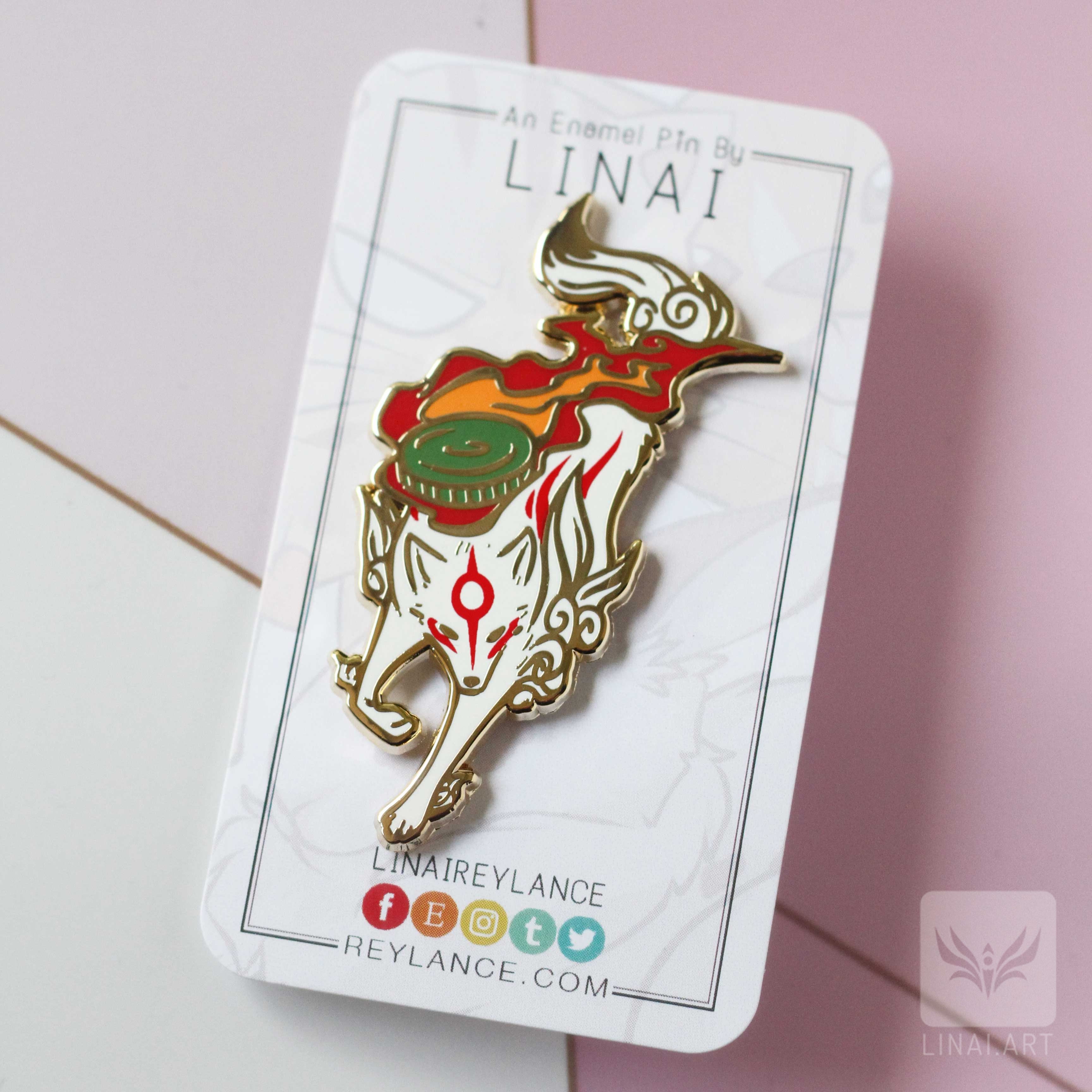 Okami outlets God Bundle Pin Set- Read Description!