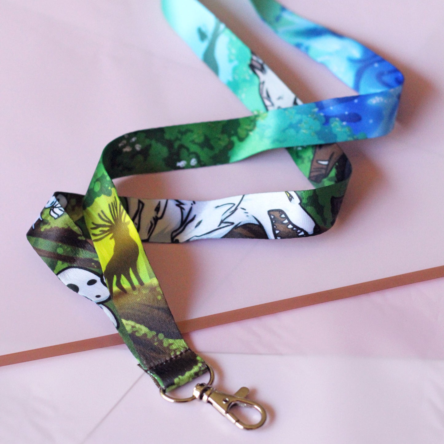 Forest Spirits Lanyard