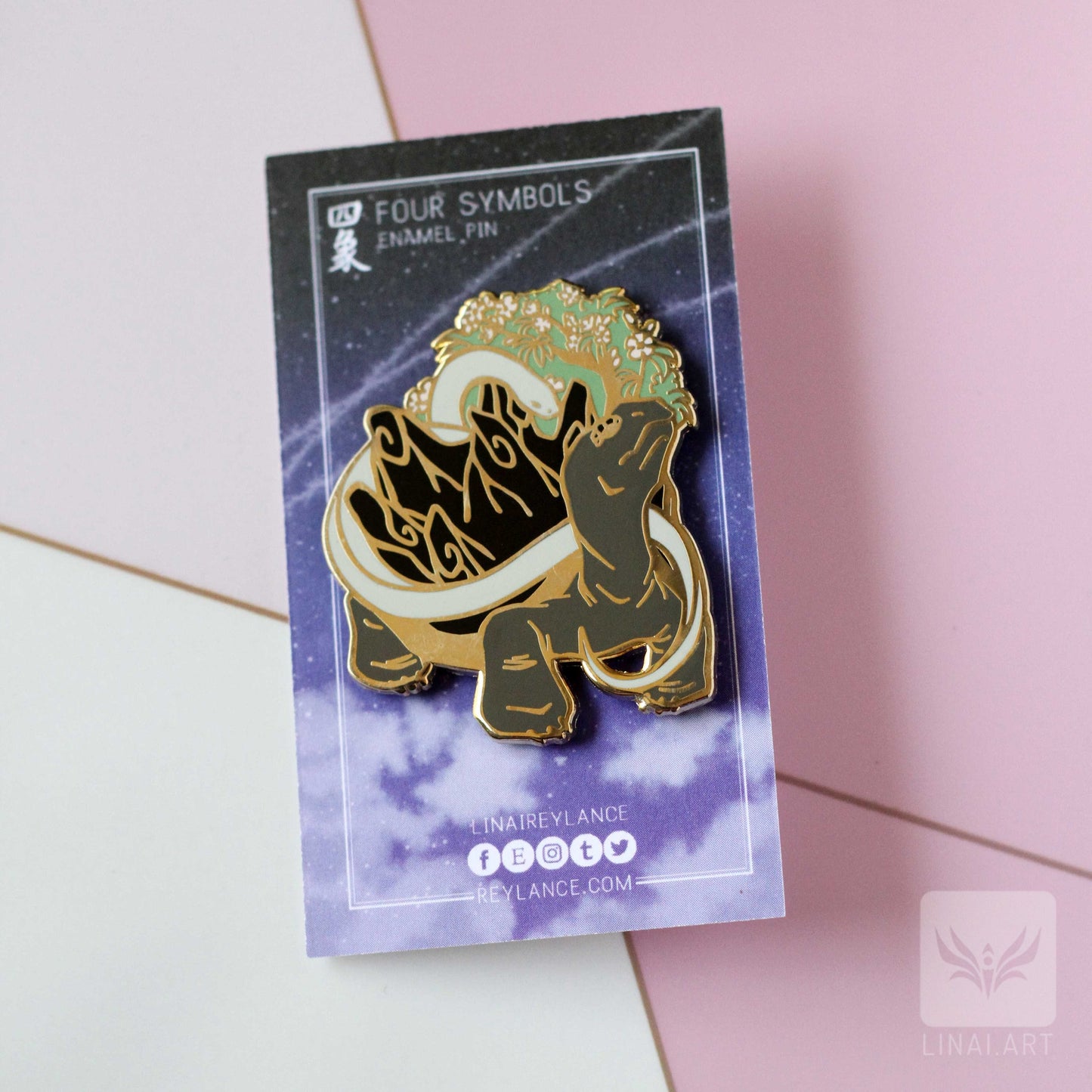 Black Tortoise - Four Symbols Original Enamel Pins