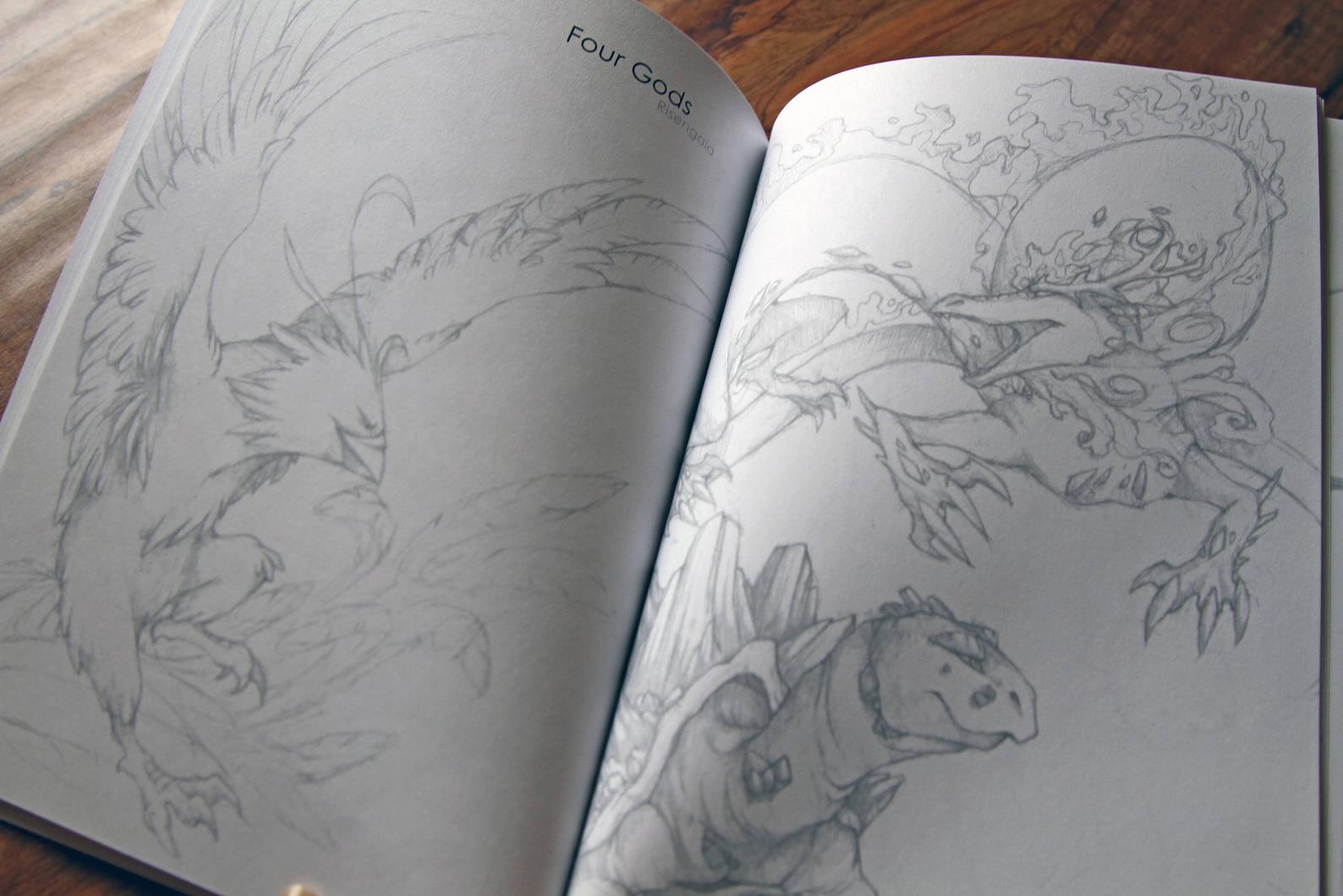 Rhapsody Sketch Artbook