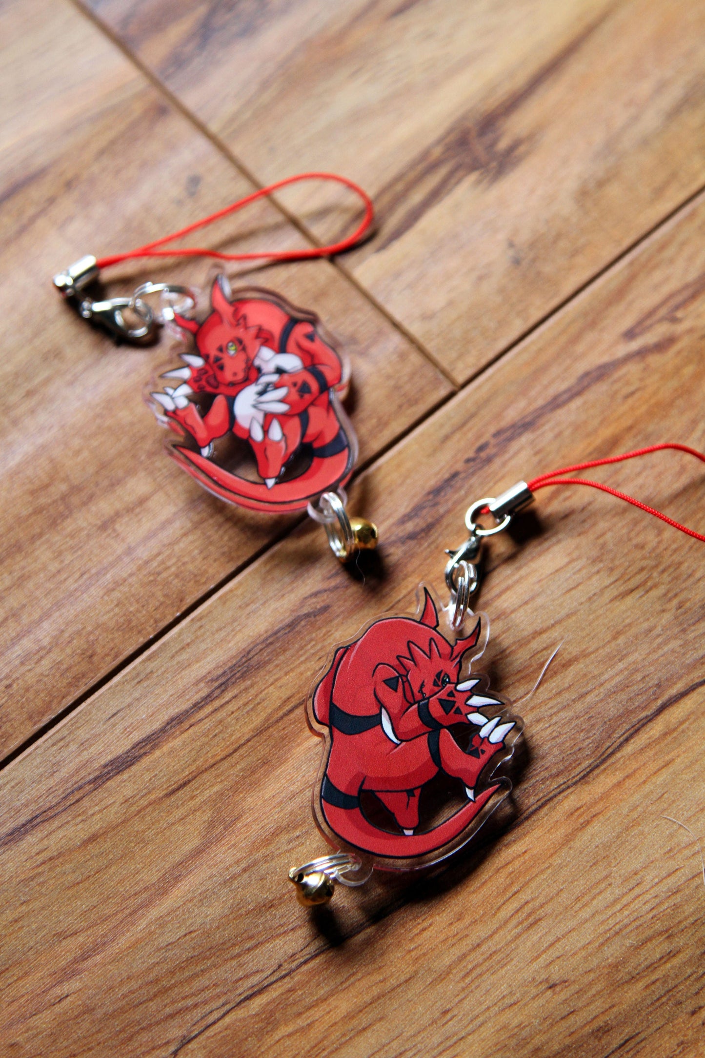 Digimon Tamers Charms - Art By Linai