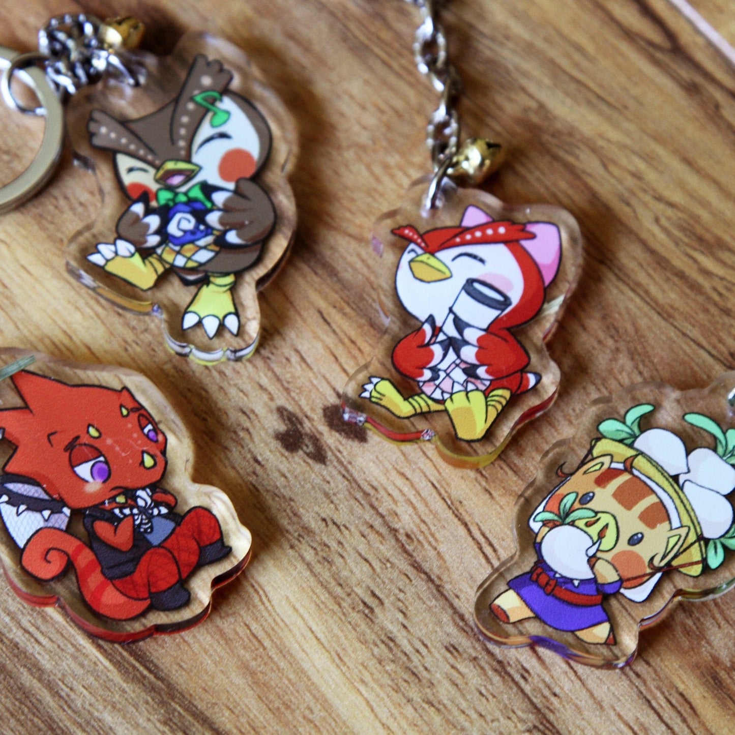 Animal Crossing Charms - Art By Linai