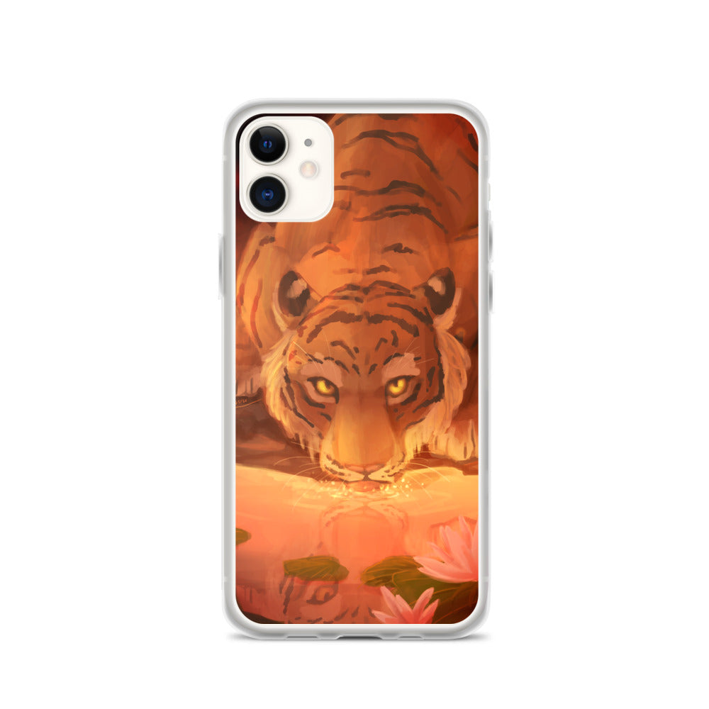 Eyes of the Tiger 2020 iPhone Case - Art By Linai