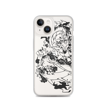 Yue, Fire Dragon iPhone Case