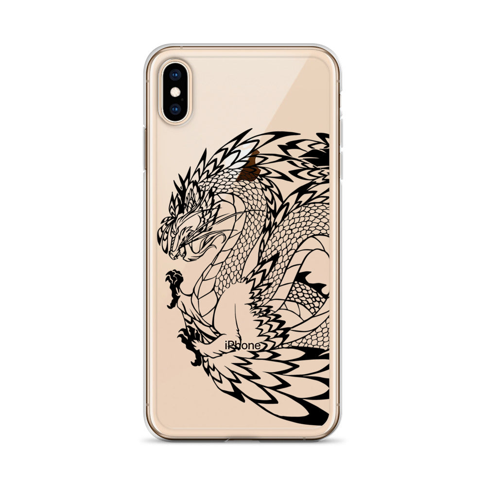 Tai, Wind Dragon iPhone Case - Art By Linai
