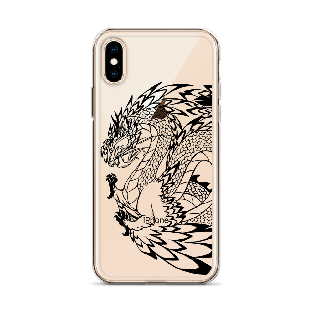 Tai, Wind Dragon iPhone Case - Art By Linai
