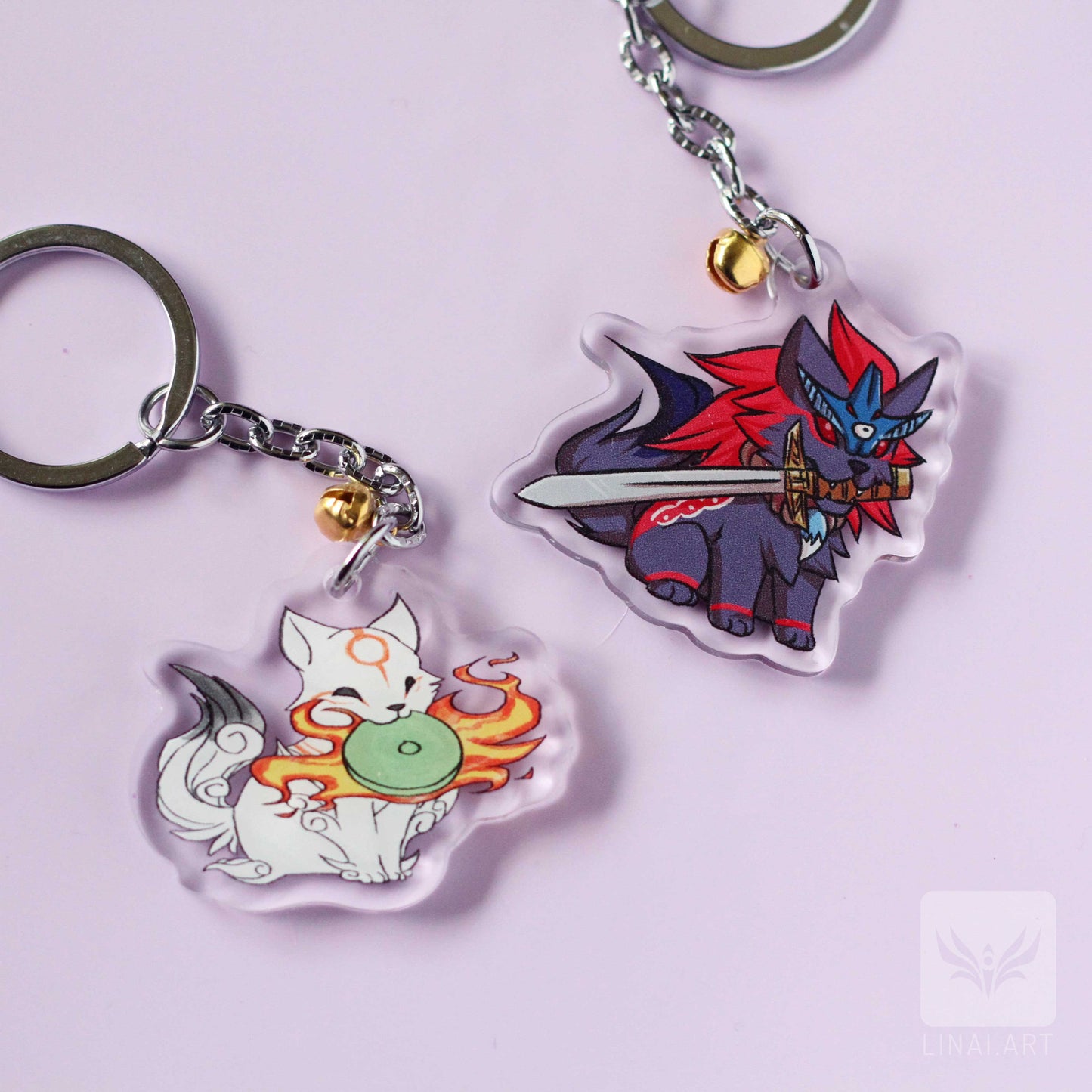 Okami Charms