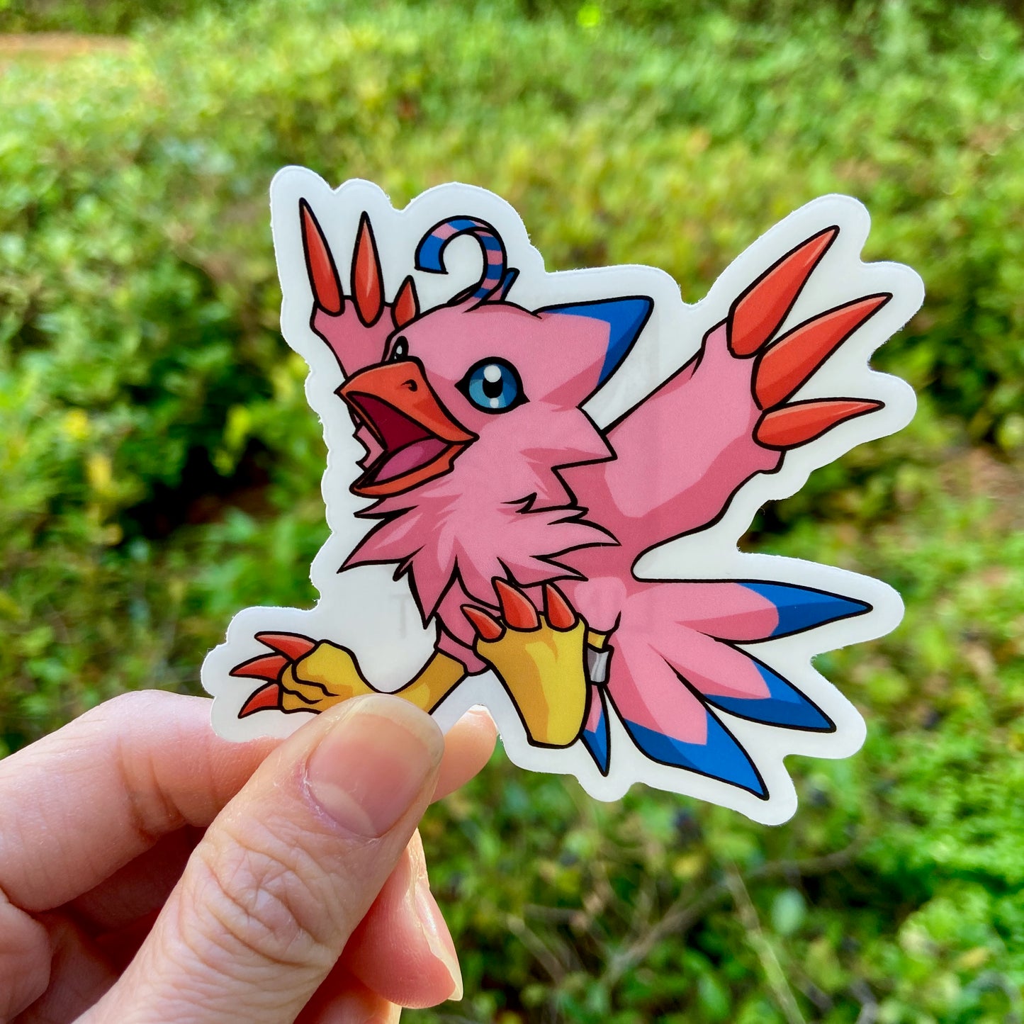Digimon Clear Stickers