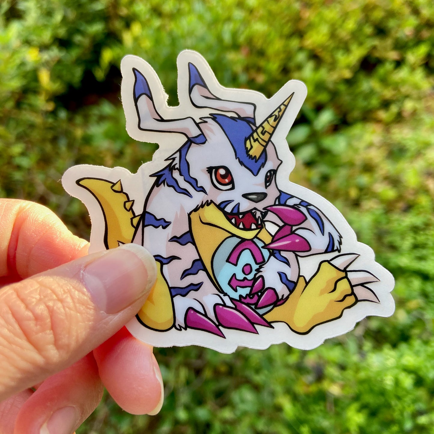 Digimon Clear Stickers