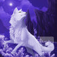 White Wolf Print